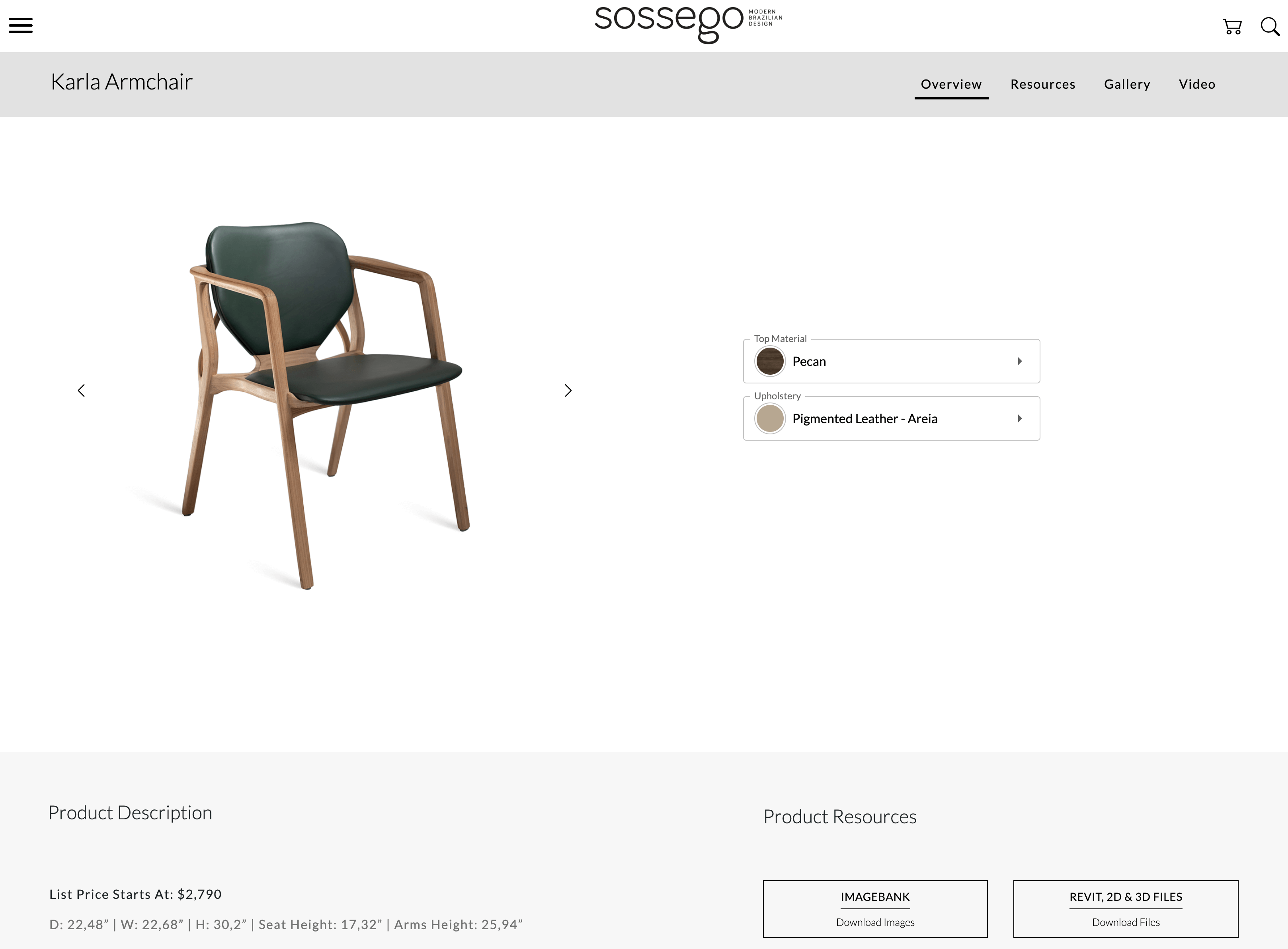 Site widgets showcase